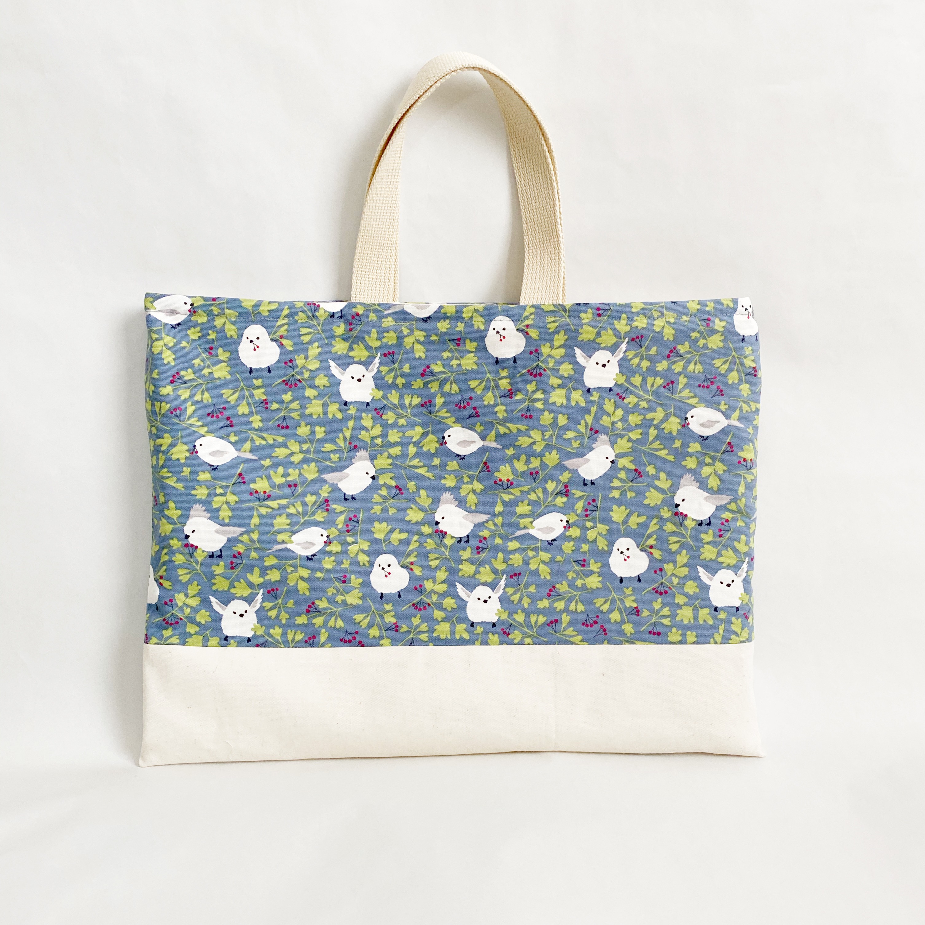 入園・入学・習い事にも☆シマエナガのレッスンバッグ☆ レッスン