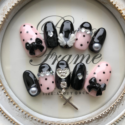 ネイルチップ ワンホン ヌーディグラデ 韓国ネイル オフィス 25468