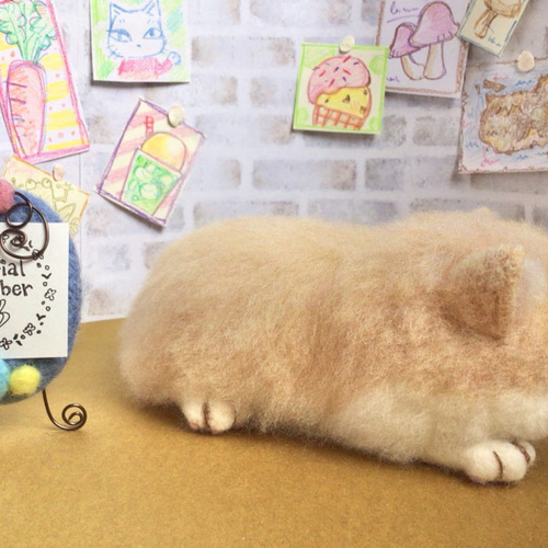 猫羊毛ぬいぐるみ 羊毛フェルト猫の通販（4ページ目） | iichi 日々の暮らしを
