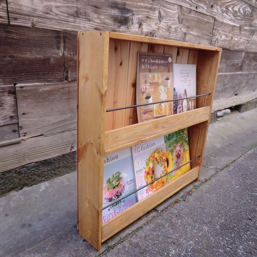 自立するスリムな本棚 本棚・絵本棚・マガジンラック mokumoku 通販