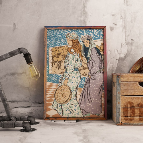 NO.24】農家の女性たち☆オリエンタルエスニック☆ヴィンテージ