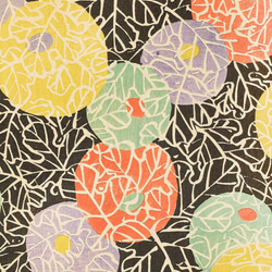 【NO.42】手毬のようなカラフルな日本画アートポスター☆和室インテリア和モダン大正ロマン★ハガキ2L判A4A3A2A1 3枚目の画像