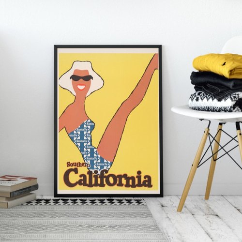 NO.241】夏のインテリア☆アメリカンレトロポップな水着アートポスター