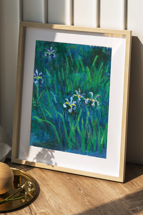 絵画】ボタニカルアート 「ハマナス」原画 さしこん