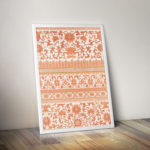 l'Affiche Orientaliste/ビンテージポスター オリエンタル NO.230】中華チャイナ模様のヴィンテージアートポスター☆中国