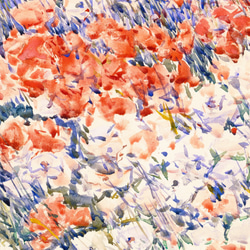 【NO.310】カラフルな庭園の小花フラワーアートポスター☆母の日可愛い植物ボタニカル☆アンティークA4A3A2A1B2 3枚目の画像