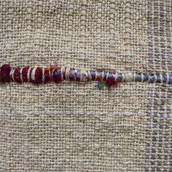 チェンマイの糸で織ったフラットポーチ（少し大きめ）_02 4枚目の画像