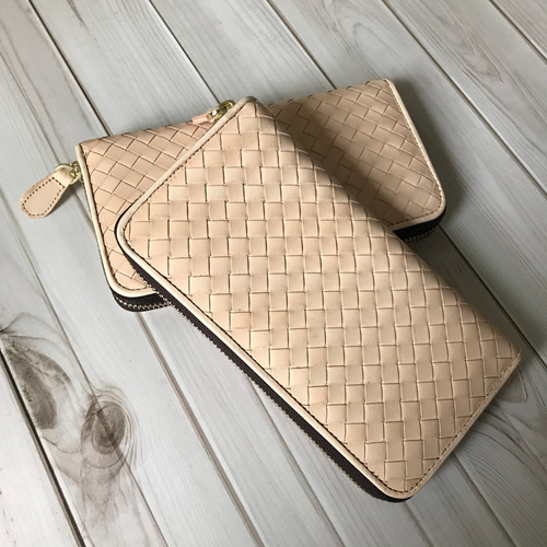 新作品 男女兼用 フルレザー大容量長財布本革 ラウンドファスナー  