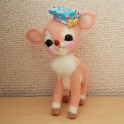 ♥可愛い!!ミシンとネズミ達のオブジェ　メルヘン メルヘン♡レトロなネズミちゃん ～Happy new year version～ 羊毛