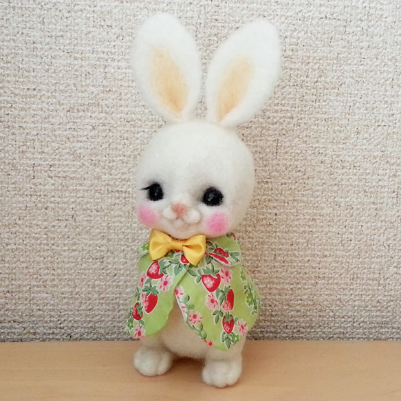 メルヘン♡レトロなウサギさん 羊毛フェルト ❁昌世❁ 通販 1668970