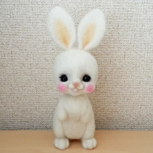 メルヘン♡レトロなウサギさん 羊毛フェルト ❁昌世❁ 通販 1668970