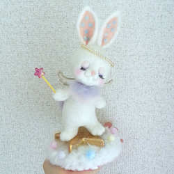 童話復古天使兔 第5張的照片