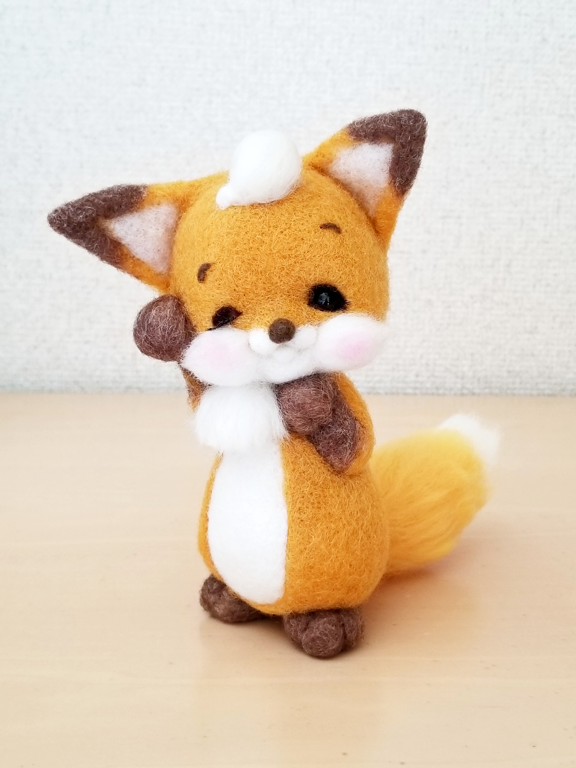 メルヘン♡レトロな仔狐ちゃん(黄土色) ～化けくらべversion～