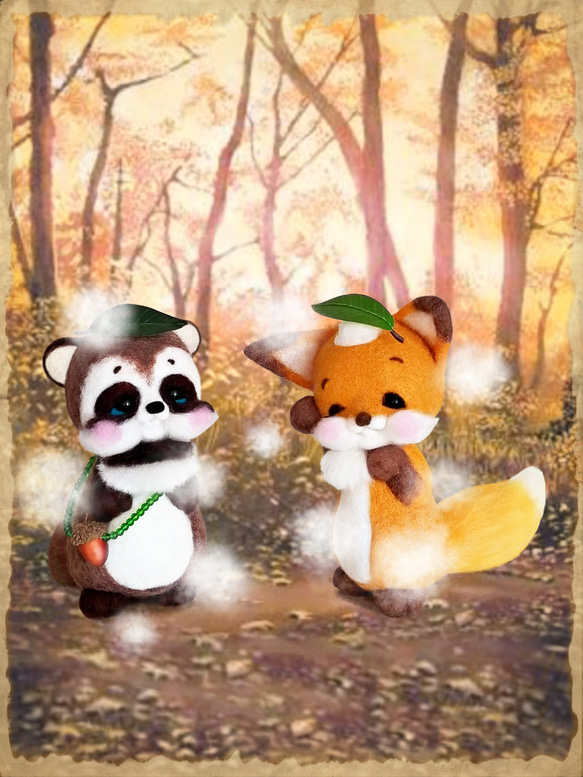 童話♡復古小狐狸（赭色）～鬼比較版～ 第6張的照片
