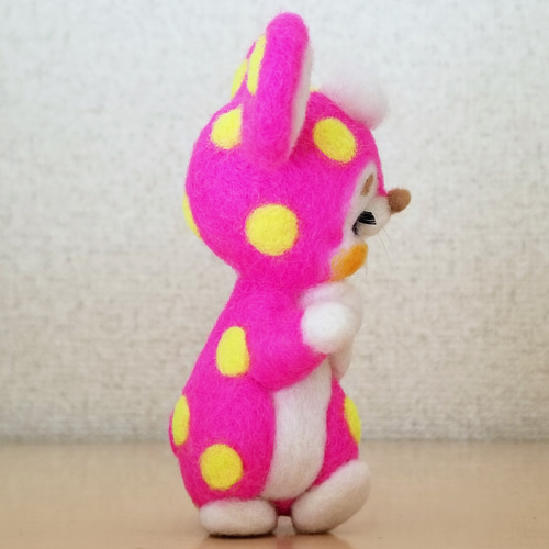 メルヘン♡レトロなネズミちゃん(蛍光ピンク) ～レトロポップversion