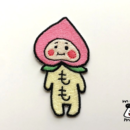 ももちゃん】お名前ワッペン 雑貨・その他 mogumogu 通販 8243600