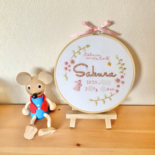 chima2様オーダー専用ページ ≪セミオーダーで叶える ちょっぴり贅沢な手刺繍バースボード