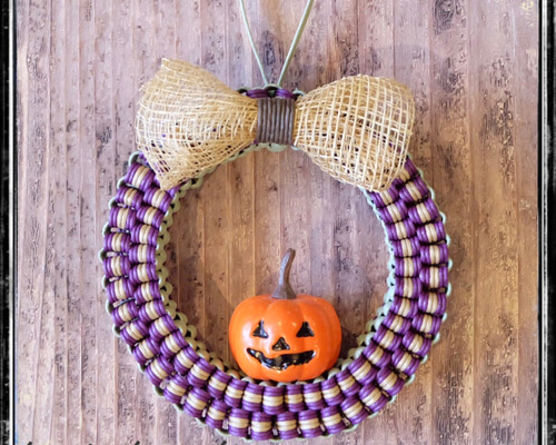 クラフトバンドのハロウィンリース リース ayasaku 通販