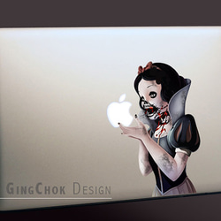 ☆Macbook専用 白雪姫 ステッカー ゾンビ iPad・タブレットケース snow 