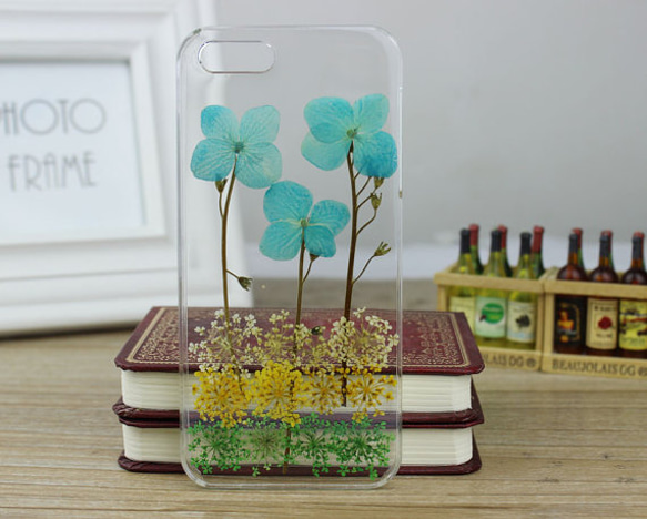 送料無料！iphone5/5S/C対応 FlowerCase A21 1枚目の画像