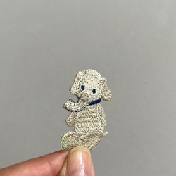 ゾウのユーゴ（Hugo）くん/刺繍アイロンワッペン 10枚目の画像