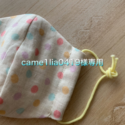 came1lia0419様専用　柄が選べる幼児用立体マスク　3セット 1枚目の画像