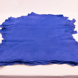 シープシルキースエード #9003 Rブルー - Sheep Silky Suede - 天然皮革 Leather 1枚目の画像