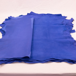 シープシルキースエード #9003 Rブルー - Sheep Silky Suede - 天然皮革 Leather 2枚目の画像