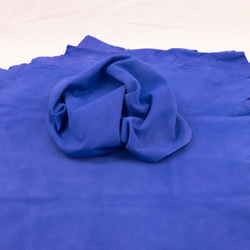シープシルキースエード #9003 Rブルー - Sheep Silky Suede - 天然皮革 Leather 3枚目の画像