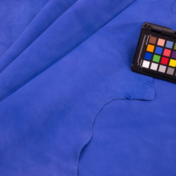 シープシルキースエード #9003 Rブルー - Sheep Silky Suede - 天然皮革 Leather 5枚目の画像