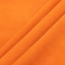 シープシルキースエード #9815 オレンジ - Sheep Silky Suede - 天然皮革 Leather 4枚目の画像