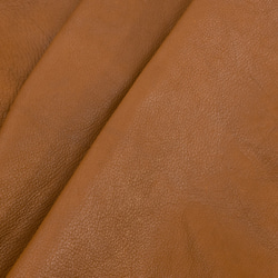 フルタンゴート ピッケル マスタード - Veg-tan Shrunken Goat  - 天然皮革 Leather 4枚目の画像