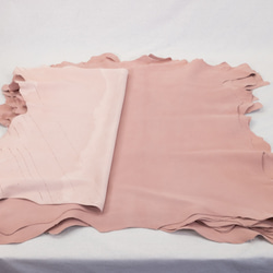 シープシルキースエード #9583 L.ピンク - Sheep Silky Suede - 天然皮革 Leather 2枚目の画像