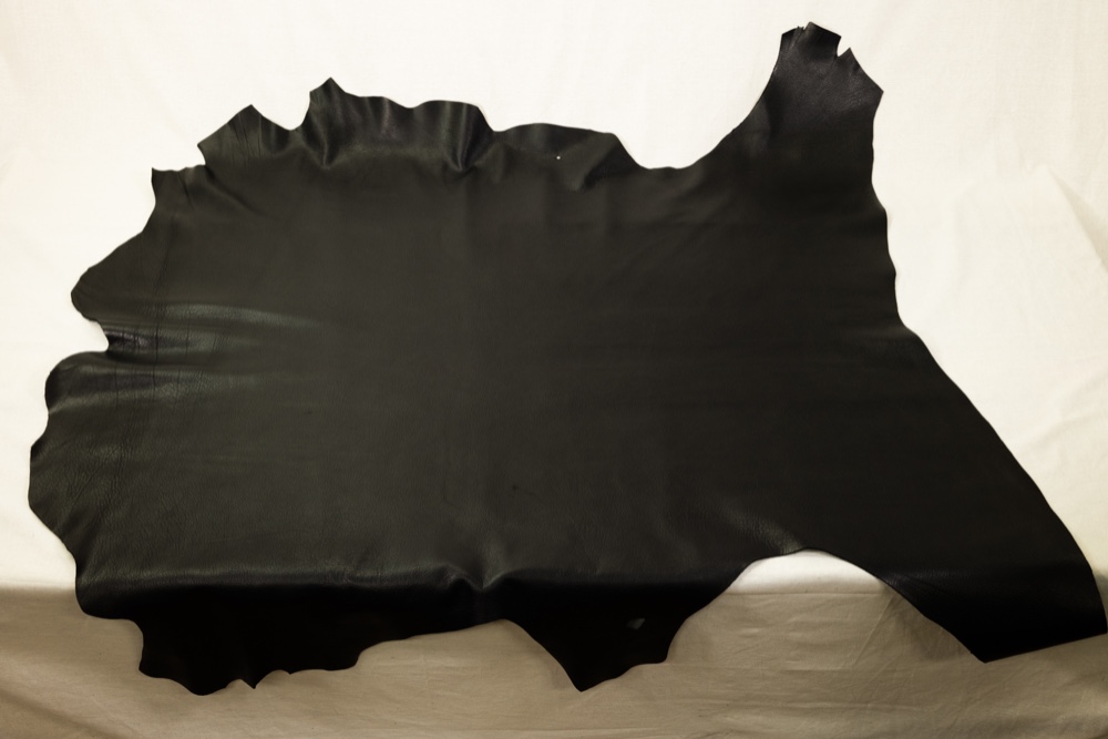 ディア ボヘミアン 黒 - Deer Bohemian Black - 鹿革 天然皮革 Leather