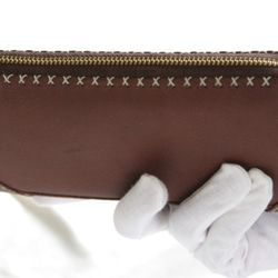 ダブルファスナーの長財布（チョコミント） 7枚目の画像