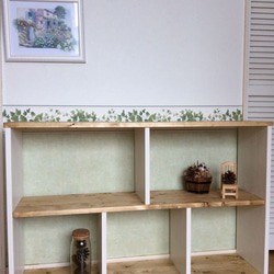 着後レビューで 送料無料】 wood iron shelf 880*450*225〈ブラウン