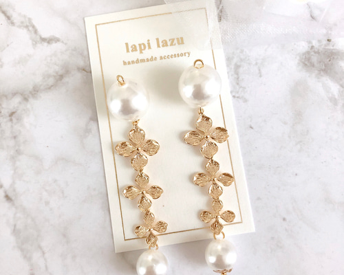 【美品】LANI COUTURE ピアス バロックパール 3連 ゴールド 美品】LANI COUTURE ピアス バロックパール 3連 ゴールド｜Yahoo