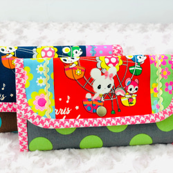 昭和レトロアニマル ハニーチューンの長財布 赤色長財布 長財布