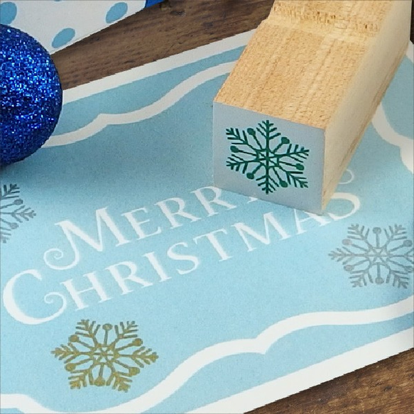 スノークリスタルスタンプ/B 1枚目の画像