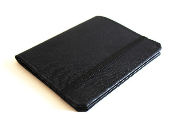 テニュイス 薄い小型財布 帆布×タイベック素材 1枚目の画像