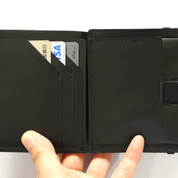 わけあり値下げ　Tenuis2-薄い財布　緑 3枚目の画像