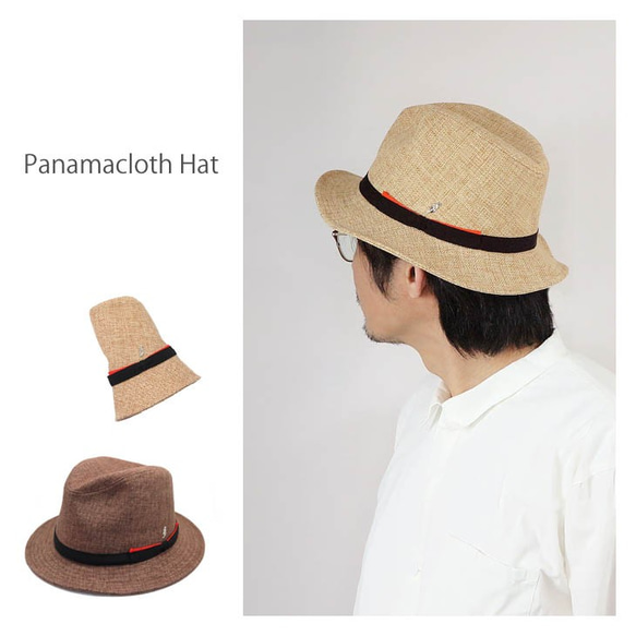 夏素材のハット～Panamacloth Hat～ 2枚目の画像