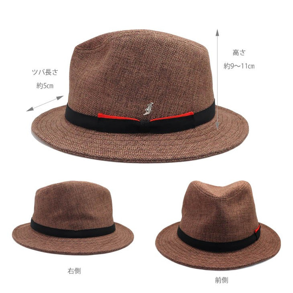 夏素材のハット～Panamacloth Hat～ 7枚目の画像