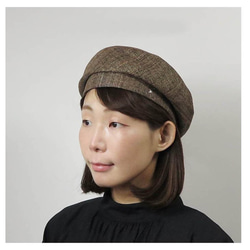 夏素材　和紙織のベレー帽～Japan Paper Beret～ 5枚目の画像