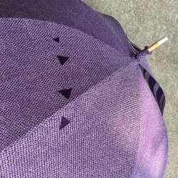正絹日傘とケース アンティーク 着物リメイク ① 4枚目の画像