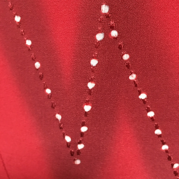 正絹反物 マーガレット ストール 着物リメイク 長袖 羽織りもの（14） 5枚目の画像