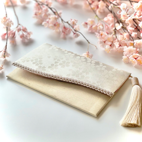 未使用◇袋帯 桜風抽象模様◇サーモンピンク◇セミフォーマル・おしゃれ着に ﷽ Silk muse inspired articles 2 colors Hot pink and purple