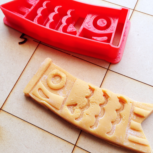 鯉のぼり　クッキーカッター・クッキー型 1枚目の画像