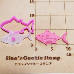 カツオ　クッキーカッター・クッキー型 2枚目の画像