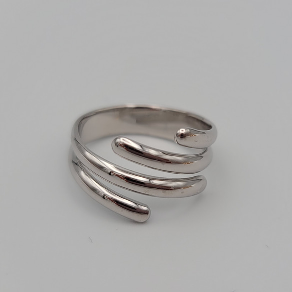 <Creema限定>４連 silver ring C-3R 5枚目の画像